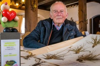 Lebenslanges Engagement für die Botanik - Kurt Baldauf wurde in Pockau mit dem Ehrenamtspreis des Erzgebirgskreises im Monat März ausgezeichnet. 