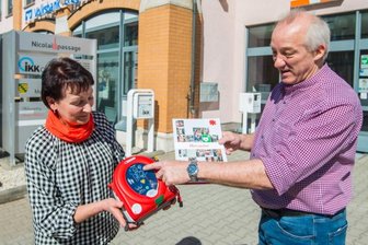 Lebensretter machen Stadt herzsicher -