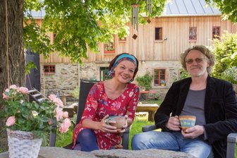 Lebenswerkstatthof startet in den Sommer - Annett Illig und Hendrik Frey planen wieder Veranstaltungen auf dem Lebenswerkstatthof in Mildenau. 
