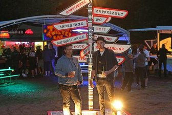 Legendäres Festival kehrt nicht zurück - Der Wegweiser, der früher beim Festival "Voice of Art" auf dem Pfaffenberg stand, wird nun nicht mehr benötigt.
