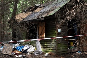 Hütte im Oberlauterbacher Wald 