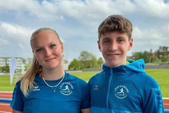 Leichtathleten aus dem Erzgebirge stemmen dreitägigen Kraftakt - Magdalena Huhn und Jaro Heinzel haben gut lachen. Sie gehören zum Landeskader Sachsen und vertreten den Läuferbund Schwarzenberg Ende Juli bei nationalen Titelkämpfen.
