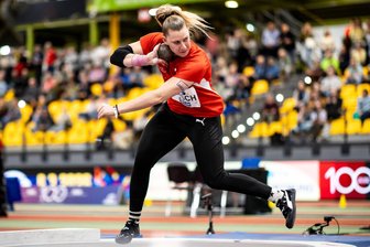 Leichtathletik: Maisch lässt Kugel zu Silber fliegen - Kugelstoßerin Katharina Maisch erkämpfte in Dortmund Silber.