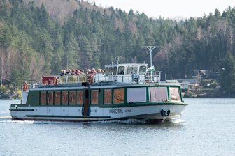 Leinen los an der Talsperre Kriebstein - 