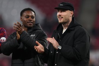 Leipziger WM-Kandidaten: Darum fährt nur Raum - Einer bleibt, einer fährt zur WM: Ridle Baku (l) und David Raum. (Archivbild)