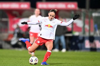 Leipzigerinnen unterliegen in Wolfsburg nach guter Leistung - Gina Chmielinski hatte RB Leipzig in Wolfsburg in Führung gebracht. (Archivbild)
