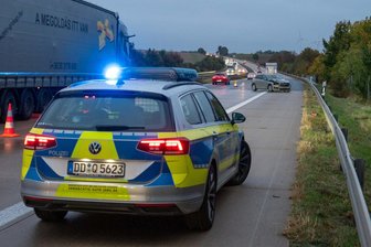 Leisnig: Unfall auf der A 14 Richtung Leipzig löst Polizeieinsatz aus - Am 6. Oktober ist es auf der A 14 Richtung Leipzig zu einer Kollision gekommen.