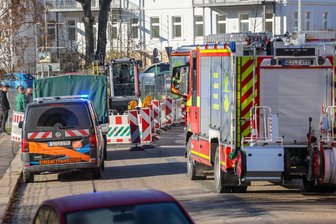 Leitung beschädigt: Gas-Leck in Limbach-Oberfrohna - In der Dorotheenstraße ist am Freitag Gas aus einer Leitung getreten.