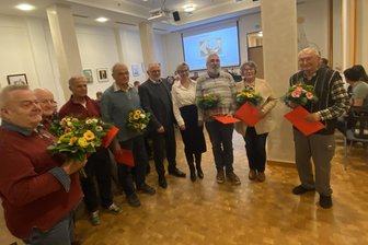 Lengenfeld hat viele Ortsteile - und viele ausgezeichnete Ortschronisten - Ehrung der Ortschronisten im Lengenfelder Stadtrat.