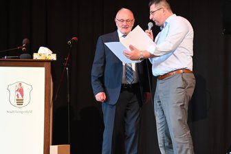 Lengenfelder Bürgermeister: Großer Bahnhof zum Abschied - 