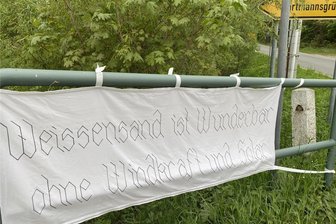 Lengenfelder Stadtrat tagt zu Bürgerbegehren - So kann man‘s sehen: „Weißensand ist wunderbar - ohne Windkraft und Solar.“