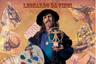 „Leonardo da Vinci“ kommt nach Frankenberg: Ausstellung zu einem Theaterprojekt in Chemnitz - Die Entstehung des Theaterprojektes wird in einer Ausstellung in Frankenberg gezeigt.