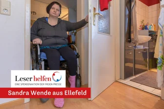 „Leser helfen“ im Vogtland: Finanzielle Hürden bei wichtigem Badumbau – wieso das Geld der Krankenkasse nicht ausreicht - Sandra Wende (41) ist seit einer Krebserkrankung in ihrer Mobilität eingeschränkt. Für den dringend benötigten Umbau ihres Bades hofft die Familie auf die Unterstützung der „Freie Presse“-Leser.