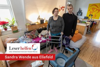 „Leser helfen“: Sandra Wende aus Ellefeld braucht nach Krebserkrankung dringend ein barrierefreies Bad - 