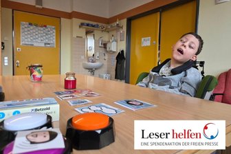 „Leser helfen“: Schule ohne sprechen zu können? – das geht - Piktogramme und kleine sprechende Tools helfen Marlon im Schulalltag.