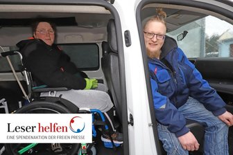 Leser spenden 17.000 Euro: Was machen Anja und Lukas aus Brand-Erbisdorf damit? - Anja und Lukas Dittrich aus Brand-Erbisdorf freuen sich über ihr neues Auto und sind nun endlich wieder mobiler und flexibler.