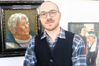 Letzte Gelegenheit für Ausstellung im Alten Bahnhof Eppendorf - Oliver Schwulst stellt derzeit im Alten Bahnhof Eppendorf aus.