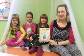 Leubsdorf liest wieder - Kerstin Loose, Erzieherin der Kita „Kunterbunt“ in Hohenfichte, gehörte im letzten Jahr zu den Vorlesern.