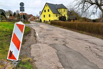 Leubsdorf: Räte sollen Weg für Investitionen frei machen - Im Leubsdorfer Ortsteil Hohenfichte soll 2024 die Schellenberger Straße saniert werden.