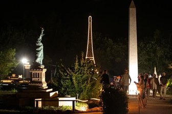 Leuchtende Wahrzeichen -