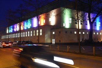Leuchtendes Willkommen -