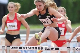 LG-Sprinterin trotz Stress in Bestform - Athletin Anne Weigold blieb bei der Kurpfalz-Gala in Weinheim mit 13,36 Sekunden nur acht Hundertstel hinter ihrer Bestzeit zurück.