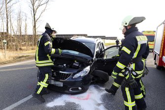 Lichtenau: Fünf Verletzte bei Kollision auf S 200 -