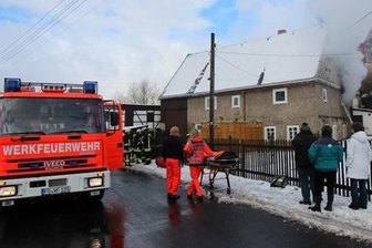 Im Einsatz waren rund 70 Rettungskräfte mehrerer Feuerwehren.
