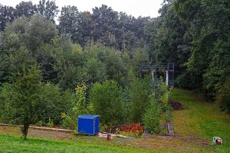 Lichtenstein: Das Naturbad nimmt die erste Hürde - Momentan ist das Stadtbad-Gelände eine Art Biotop, genutzt wird es von den „Royal Rangers“, einer christlichen Pfadfindergruppe.