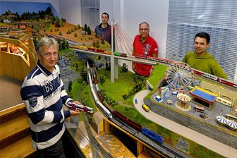 Lichtensteiner Modellbahnclub stellt am Wochenende aus - Die Lichtensteiner Modellbahner haben mehrere Vereinsanlagen.