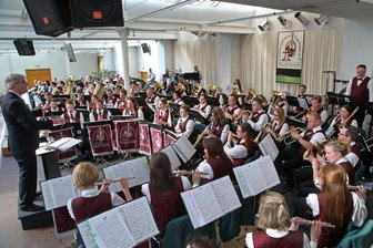 Lichtensteiner Musikverein bereitet Frühlingskonzert vor - Die Frühlingskonzerte des Musikvereins (hier 2018) ziehen jedes Mal zahlreiche Gäste an.