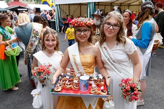 Lichtensteiner Rosenfest: Ärger um Standgebühren - 2023 fand das jüngste Rosenfest statt (im Bild), im vergangenen Jahr fiel die Veranstaltung wegen einer Unwetterwarnung aus.