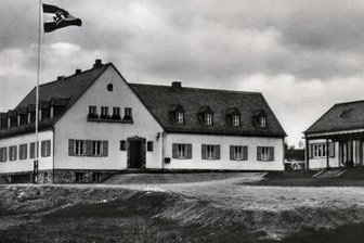 Lichtensteins vergessenes Nazi-Jugenddorf - Das NS-Jugenddorf Lichtenstein 1939, wenig später wurden hier Umsiedler einquartiert.
