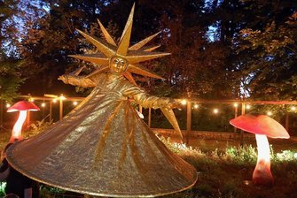 Lichter- und Lampionfest: Sternenwesen bevölkern Lichtensteins Stadtpark -