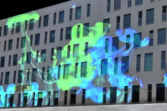 Lichtkunst-Festival „Light our Vision“ in Chemnitz: Das ist die Route mit den Highlights - So soll beim Chemnitzer Lichtkunst-Festival „Light our Vision“ der Düsseldorfer Platz bespielt werden. Urheber hier wird das Currents-Kollektiv sein.