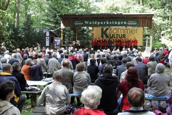 „Liederkranz“-Konzert eröffnet am Sonntag modernisierte Waldparkbühne in Zwickau - 