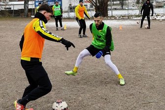Liga-Reform hebt Niveau - Schnappschuss vom Training beim SV Lok Glauchau-Niederlungwitz, der als Spitzenreiter der Kreisliga überwintert. 