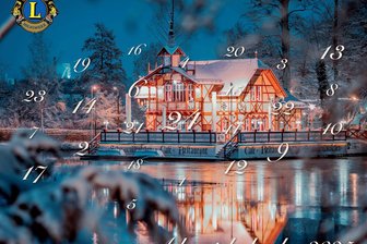 Lions-Adventskalender in Freiberg: Das 22. Türchen ist geöffnet - So sieht der Adventskalender der Lions aus.