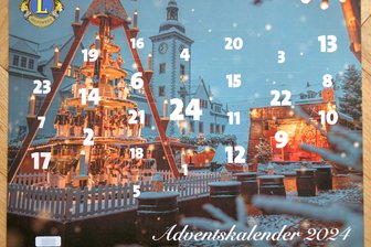 Lions-Aktion in Freiberg: 24. Türchen geöffnet - Heute wird das letzte Türchen im Adventskalender des Lions Clubs geöffnet.