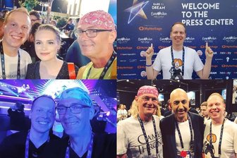 Live-Ticker aus Tel Aviv: Wer gewinnt den 64. Eurovision Song Contest? - Pierre Franz und Oli Müller sind bereits seit anderthalb Wochen in Tel Aviv und haben unter anderem die dänische Kandidatin Leonora und Serhat aus San Marino getroffen.