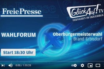 Livestream zum Wahlforum für die OB-Wahl in Brand-Erbisdorf -