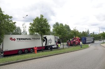 Lkw-Unfall sorgt für Stau auf Südring -