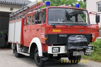 Löschwasserzug in Mittelsachsen sitzt weiter auf dem Trockenen - Löschgruppenfahrzeug 16 mit Tragkraftspritze der FFW Irbersdorf: Es wurde 1994 in Dienst gestellt, kam 2020 aber nicht durch den Tüv. Ersatz ist dringend notwendig.