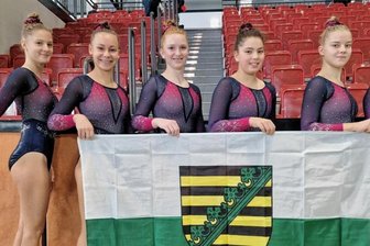 Lok-Turnerinnen gewinnen beim Bundespokal Bronze für Sachsen - 