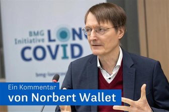 Long-Covid-Konsequenzen: Zu spät, aber erklärbar - Gesundheitsminister Karl Lauterbach (SPD) beim zweiten Runden Tisch zu Long Covid in Berlin.