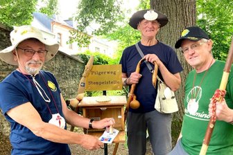 Los geht's zum Pilgermarathon - 