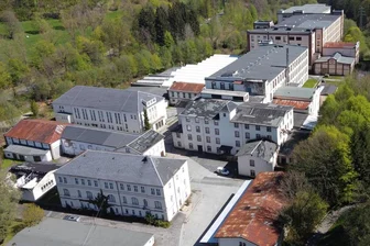 Lost Places: Wie aus der Spinnerei Venusberg ein Gewerbepark entstehen soll - Drohnenaufnahme vom Gelände der Spinnerei Venusberg.