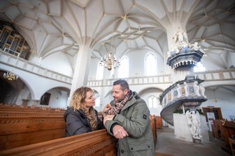 Love actually - oder wie man die Liebe in einer Plauener Kirche findet - In der Johanniskirche in Plauen sprang der Funke über. Seither sind Michael Rössel und Iryna Kolesova ein Paar.