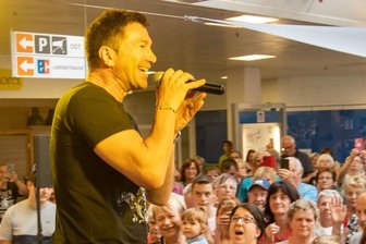 Lucas Cordalis im Elster-Park -