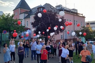 Luftballons zum Jubiläum - 